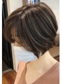 nex表参道 白髪　ベージュ　アッシュ　ハイライト