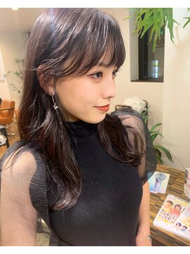 ノラキチジョウジ(NORA KICHIJOJI) #レイヤーカット#くびれヘア#顔周りレイヤー#ウルフカット