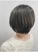 ハイライトグレージュ＊大人ショート【町田/町田駅】