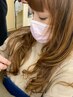 アイロンで巻く方にお薦めの優しいデジタルパーマ+カット15%off15950→13558