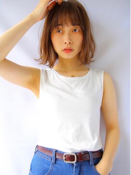 ソヨン 豊田土橋店(SOYON) 小顔ボブ ミントアッシュ くせ毛カット