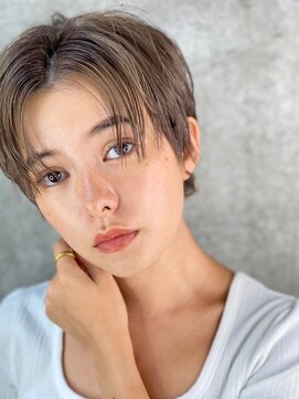 ユアーズヘア 新宿三丁目店(youres hair) 小顔ショート マッシュショート 丸みショート ミニボブ
