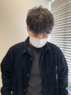 メルト 吉祥寺(melt) 【長谷川愛】無造作マッシュ 前下り 刈り上げ ニュアンスパーマ