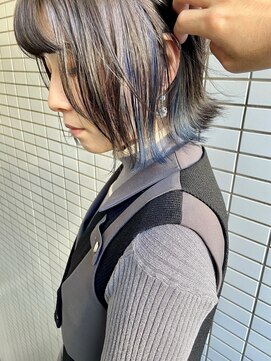 似合わせ/白髪ぼかし/インナーカラーに特化した髪質改善サロン 元住吉 武蔵小杉 【根拠のある似合わせ】インナーカラー/イヤリングカラー