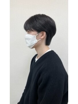 松本平太郎美容室 大宮店 メンズ　シースルーマッシュ　×20代