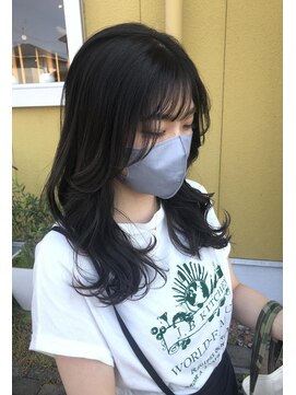 アーチ ブランチ 岡山北長瀬店(ARCH) ダークカラー×レイヤーカット