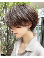 ハルキ ミナト ジャパン オオサカ(HARUKI MINATO japan OSAKA)&nbsp;くびれショート　30代40代50代60代ヘア 白髪 大阪ショート　梅田