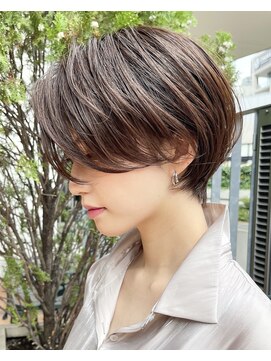 ハルキ ミナト ジャパン オオサカ(HARUKI MINATO japan OSAKA) くびれショート　30代40代50代60代ヘア 白髪 大阪ショート　梅田