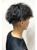 【ツイストスパイラルパーマ】ツーブロック