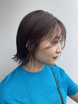 美容室 アイディー i-dee 切りっぱなしボブ