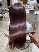 アミューズ(amuse)&nbsp;髪質改善ツヤジェルカラー　髪質改善トリートメント　頭皮改善