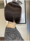 酸性ストレートボブ