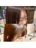 【好印象up】バングデザインはお任せください☆