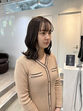 ロカ 表参道(loka) レイヤー/セミディ[表参道/髪質改善/インナーカラー]