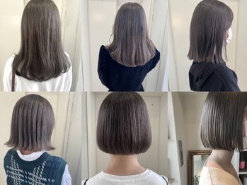 ヘアーデザイン シュシュ(hair design Chou Chou by Yone)の写真/髪のパサつきやアホ毛、クセの膨らみが気になる方に◎髪質改善できる自然な縮毛矯正がおすすめ♪