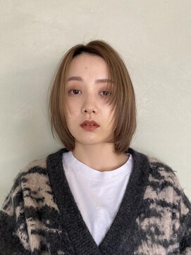 ジェムバイアルテフィーチェ(gem by artefice) レイヤーボブスタイル