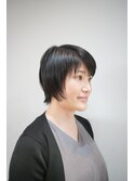 ★大人ショート丸みショート＃艶髪＃ショート＃前髪あり
