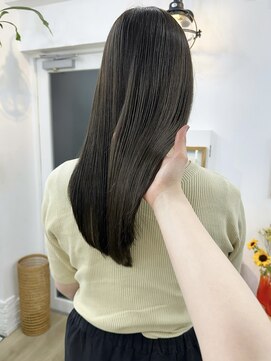 イコ 表参道原宿(ico) アッシュグレージュ イルミナカラー LAケラチントリートメント