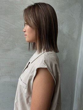 ハバナ 立川(HAVANA) 切りっぱなしボブ韓国へア透明感カラー髪質改善トリートメント