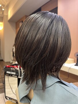 アオ 花咲町(a-o) レイヤーボブ♪