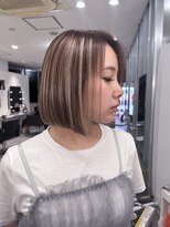 キング 枚方店(K!ng) 縮毛矯正髪質改善ハイライトレイヤーカット枚方美容室エクステ