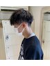 【次回から使えるビューティーチケット付き】メンズカット＋クレンジングSPA