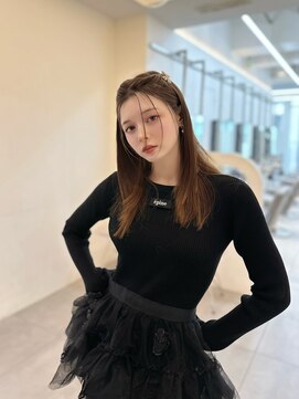 ラル 立川(lar) メルティカラー似合わせカットセミロングフェミニンロング