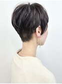 <大人ショート刈り上げくびれショート前下がりショート30代40代1