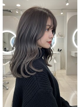 エル 新小岩(elu) 美髪/ワイドバング/レイヤーカット/くすみベージュ/新小岩駅