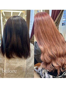 スタイル 横浜(STYLE) エクステ８０本wカラーエクステ/ハイライト/バレイヤージュ/