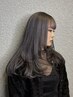 カット+ケアブリーチ+カラー+Xトリートメント￥26,000