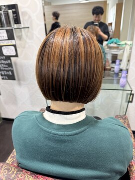 キャパジャストヘアー(CAPA just hair) 【カラー＆カットでつくる美フォルムボブ】