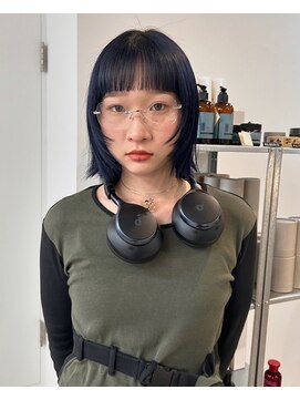 カルテ(QUARTE) ボブマッシュ オン眉ボブ レイヤーボブ