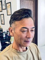 グレイスフルバーバーロンドン 大宮店(Graceful Barber London)&nbsp;【50代 男性】ロンドン七三ツーブロック（大宮/バーバー）