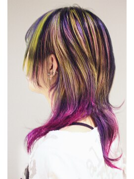 【アンブレラ×5色グラデーション×セクションカラー】