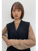 内巻きボブ