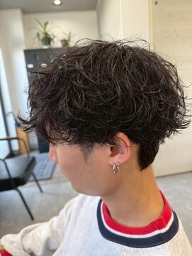 フゥ 宇都宮(FeU) 宇都宮メンズカットメンズパーマツイストパーマ波巻きパーマ眉毛