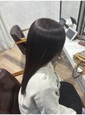 CIEL小口 パープルグレージュ×美髪矯正髪質改善