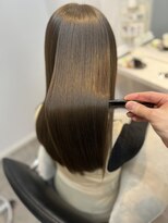 ウィステリア 銀座(WISTERIA)&nbsp;透明感オリーブベージュ/髪質改善カラー/ULTOWAトリートメント