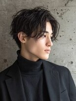 メンズジェスター(Men's JESTER) センターパート/パーマ/メンズ/眉毛