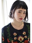 【adorable】インナーカラー×ラベンダーミルクティー♪束感ボブ