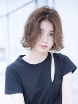 テイラー(Taylor)&nbsp;[Taylor]  ☆オーシャングレージュxセンターパートボブ