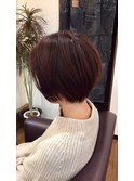 大人のショートボブ