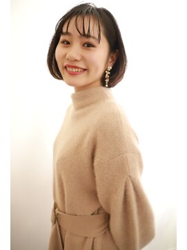 ヘアーリゾート ルアーナ(hair resort LUANA) 前髪命!シースルーバングに小顔ボブ