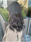 アッシュグレージュ × グラデーション