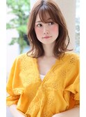 2030代40代50代ウエーブミディアム似合わせカットメルティカラー