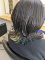 オーストヘアーベル 天王寺(Aust hair Belle)&nbsp;インナーカラー♪green×yellow