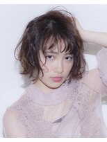 エルピス(elpis)&nbsp;ショートパーマ×アッシュブラウン