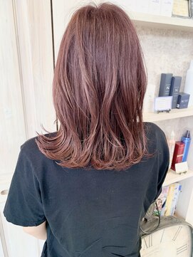 キャアリー(Caary) 福山市Caary 高発色☆透明感 ヌーディーベリーピンクベージュ