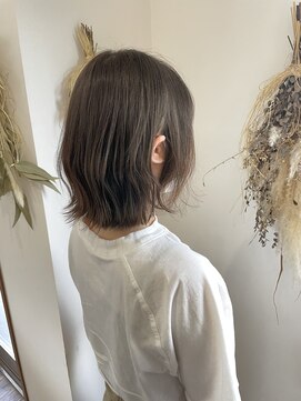 コレスト(Corest) 髪質改善カラー/ショコラアッシュ/ボブカット